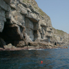 View of the Halsewell wreck site.