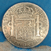 Silver 8 Reale coin.